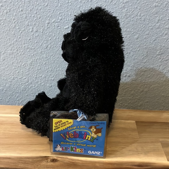 Retired Webkinz Lil Kinz Gorilla WITH CODE - Picture 3 of 4